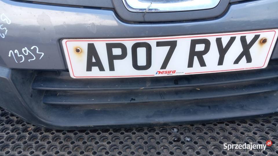 NISSAN QASHQAI J10 ZDERZAK PRZÓD B52 HALOGEN osobowe Zbierkowo