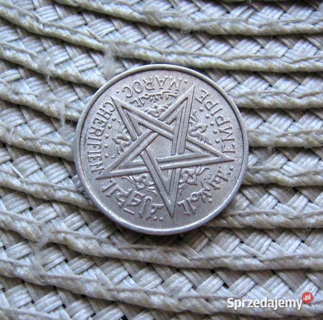 Maroko Francuskie 1 Frank 1951r Kalisz