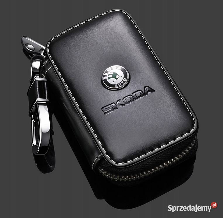 SKODA BRELOK ETUI NA KLUCZYKI SKÓRA CHROM świętokrzyskie Skarżysko-Kamienna