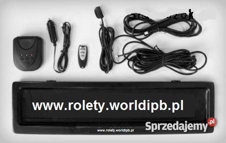 Rolety samochodowe na tablicje rejestracyjne Warszawa sprzedam