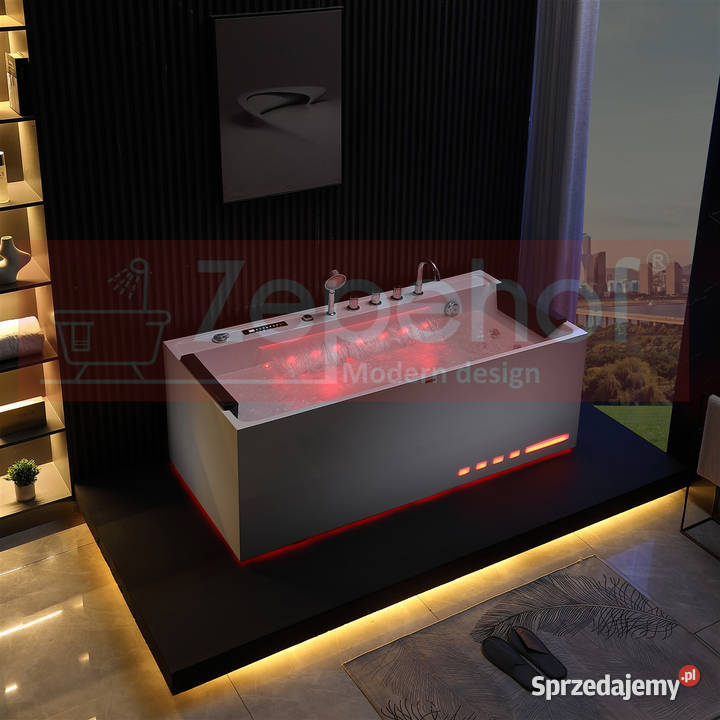 Wanna z hydromasażem EBXD710 prostokątna