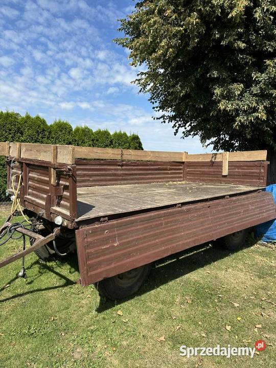Przyczepa D44 Przyczepy rolnicze lubelskie