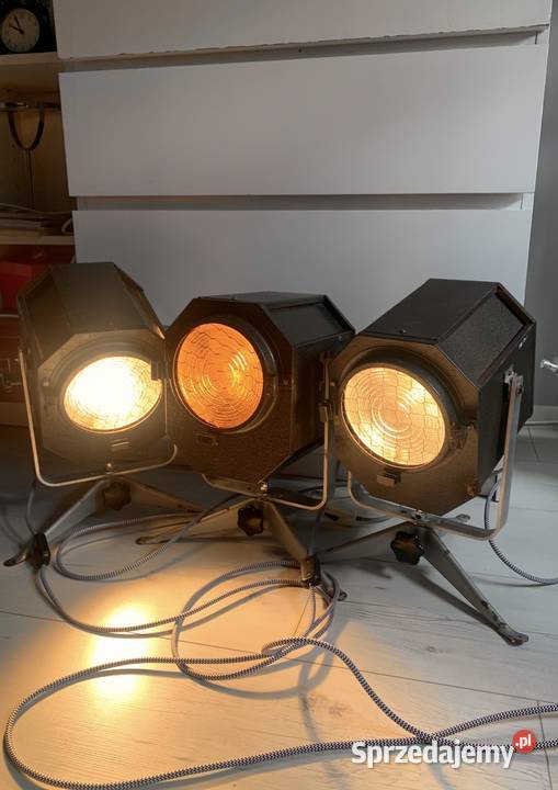 Stara Lampa teatralna PRL loft