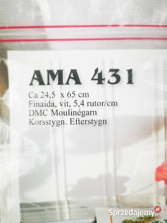 Zestaw do haftu 1 Rękodzieło Wiśniowa