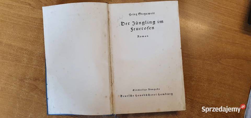 Heinz Steguweit Der Jungling im Feuerofen 1932 Bytom
