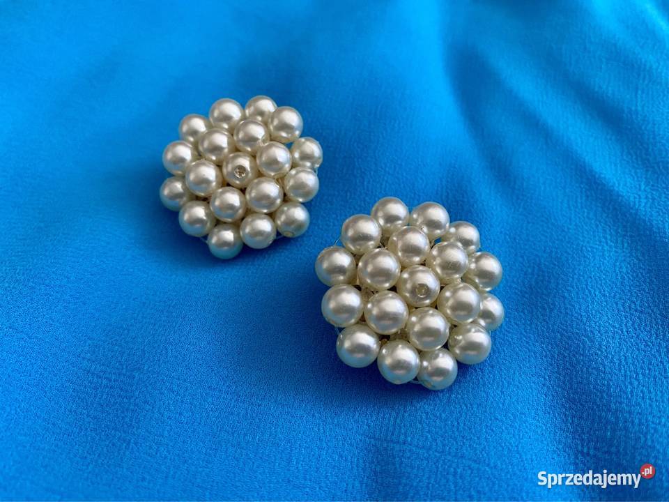 klipsy perełki z czasów PRLu w kształcie