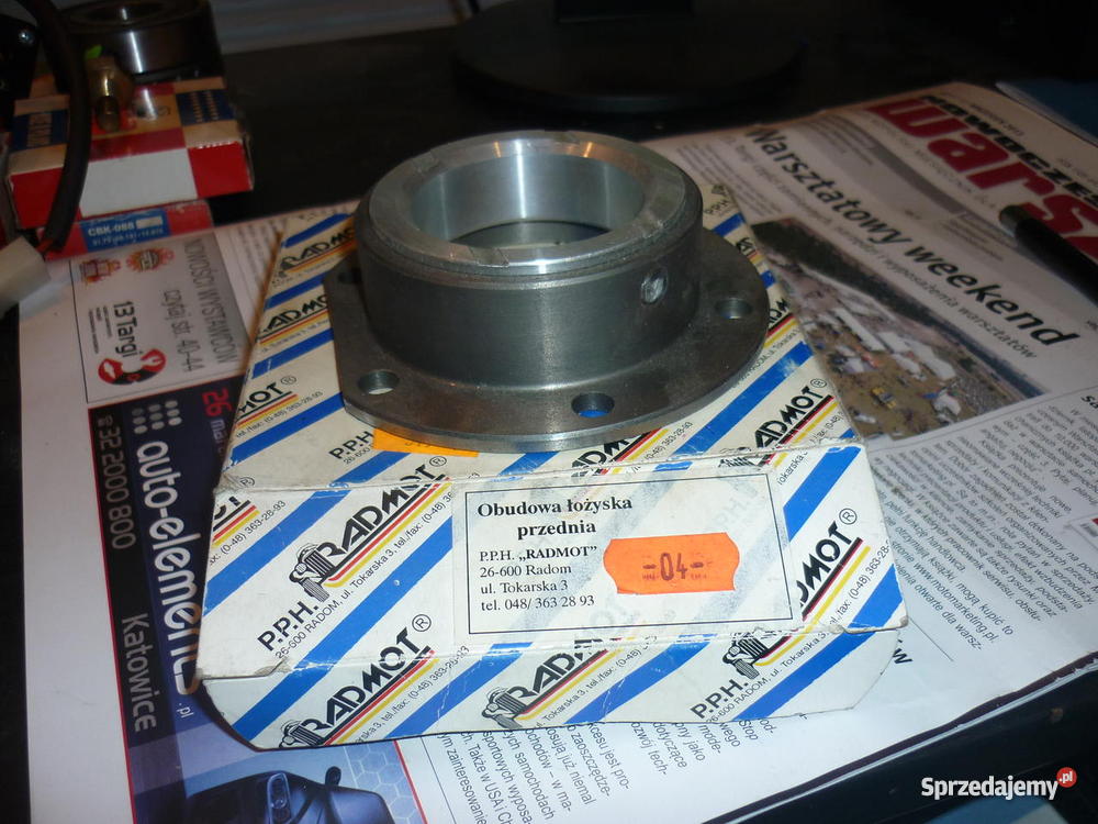 OBUDOWA WAŁU KORBII SZLIF PRZÓD MALUCH Białobrzegi