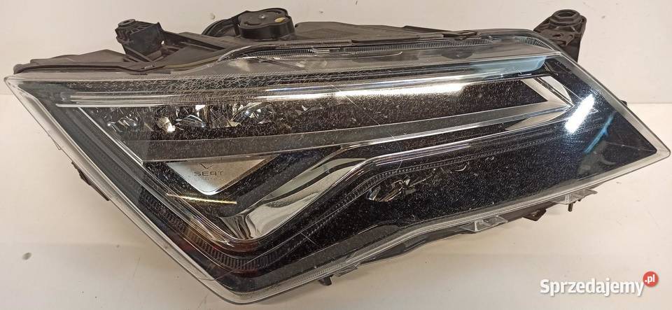 SEAT ATECA LAMPA PRAWA PRZÓD LED ANGLIK osobowe dolnośląskie