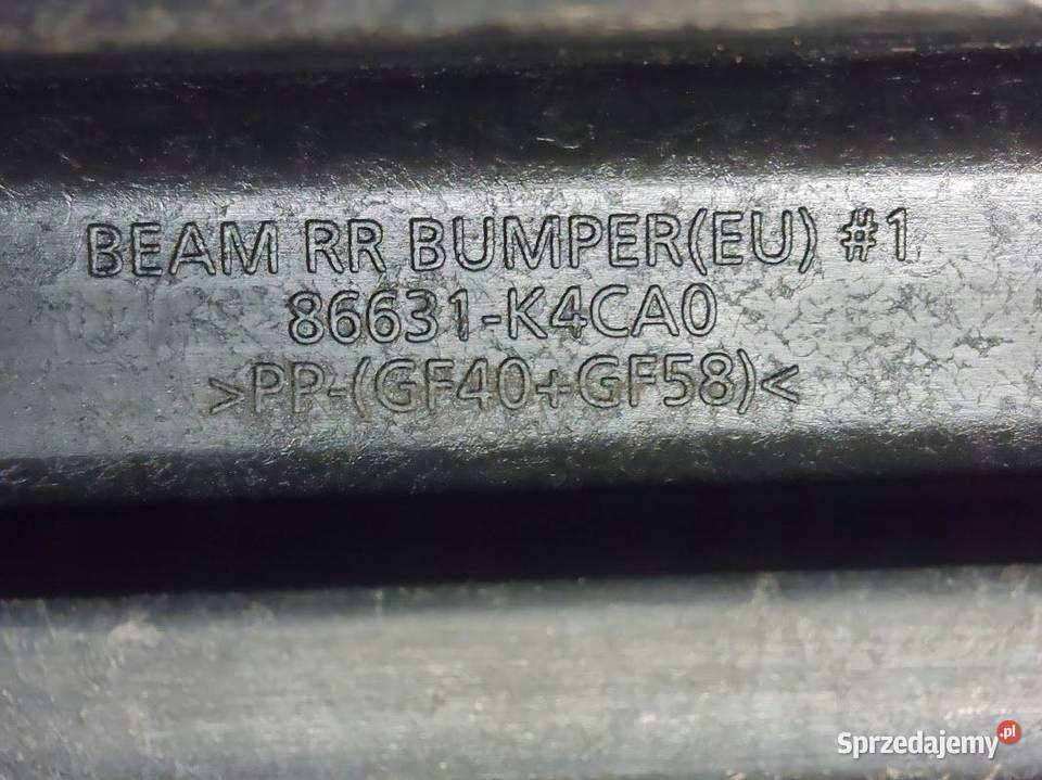 Belka pod Zderzak Tył Hyundai Kona Lift wielkopolskie Pleszew