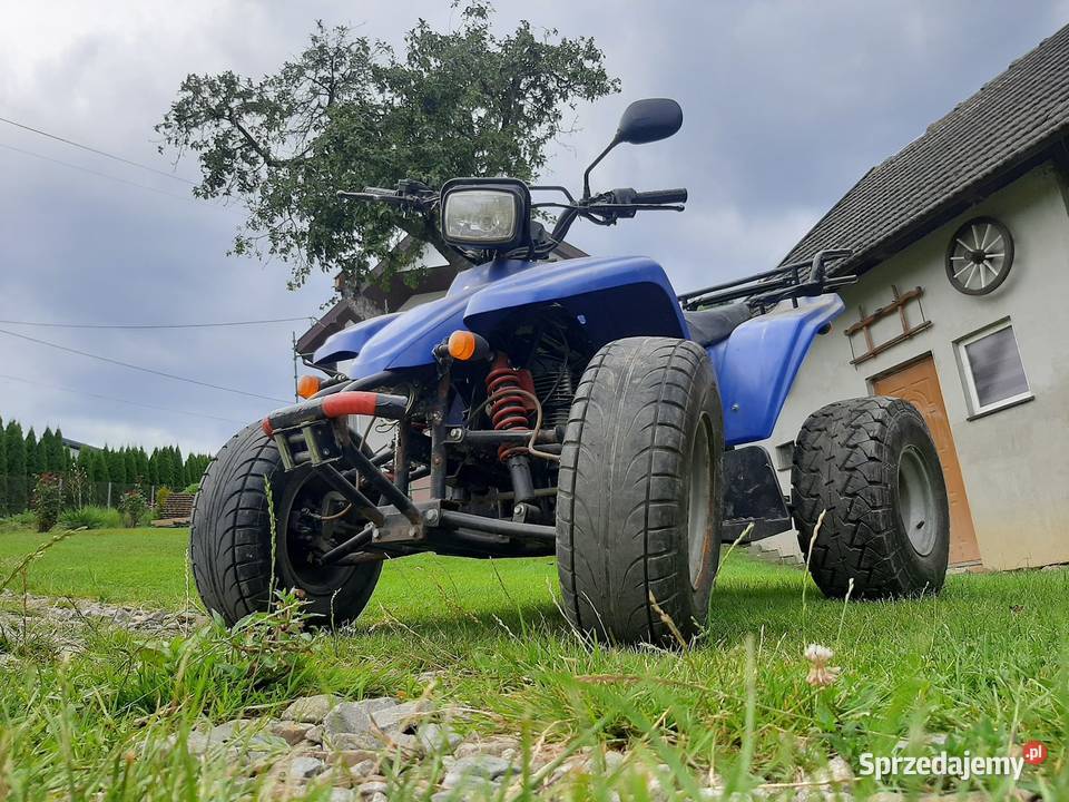 Quad Bashan 250 uszkodzony Motocykle, skutery, quady Krużlowa Wyżna sprzedam