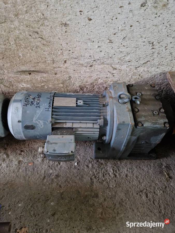 Motoreduktor z hamulcem SEF 40kW Gdów
