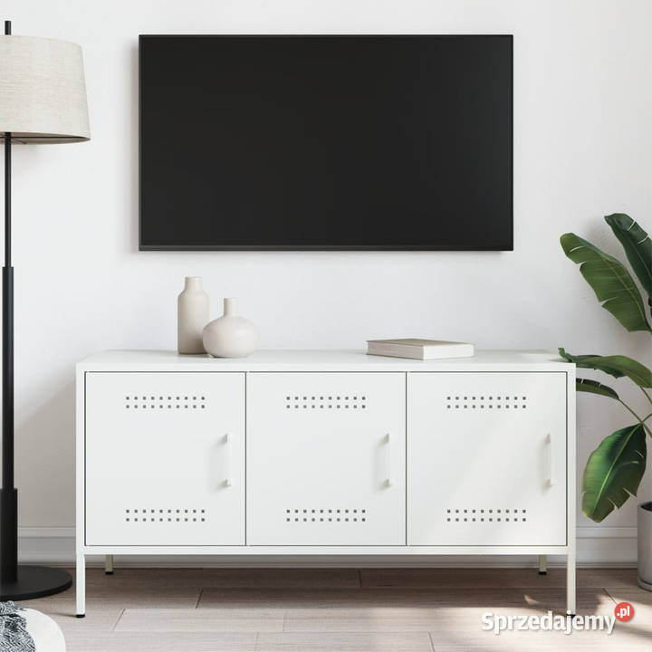 Szafka pod telewizor biała 1005x39x505 stalowa sprzedam