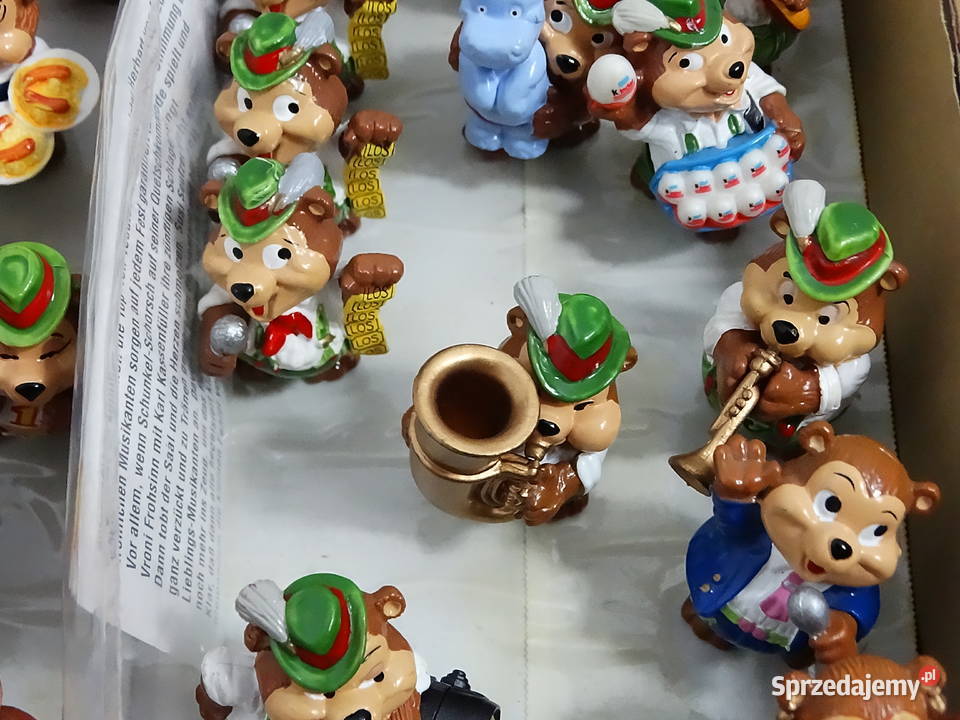 Zestaw figurek Kinder Niespodzianka Niedźwiadki Biłgoraj