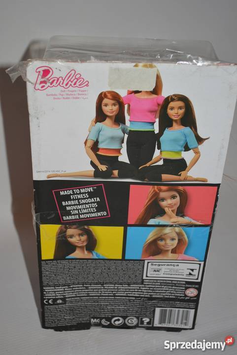 Barbie lalka Made to Move Ruchoma Ruda Mattel zachodniopomorskie Rewal sprzedam