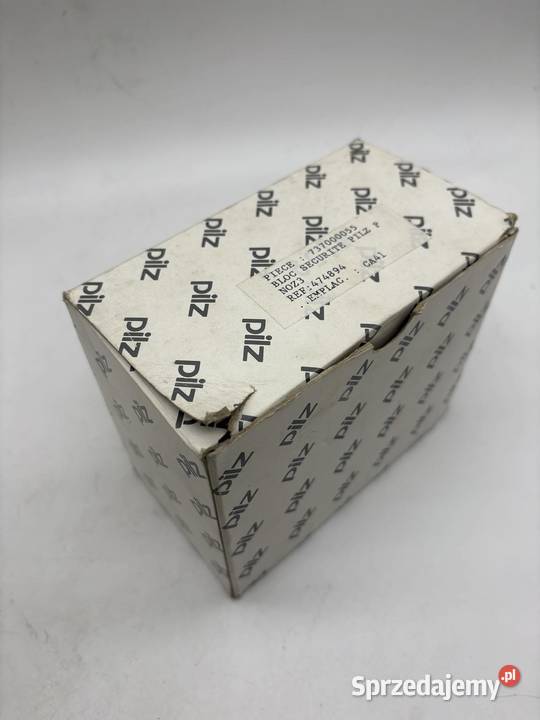 Pilz PNOZ3 24VDC 5S1N 474894 Warszawa sprzedam