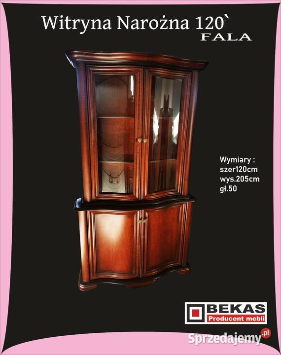 Witryna Ludwik Fala Słupek 75 Kolor POPIEL Mielec