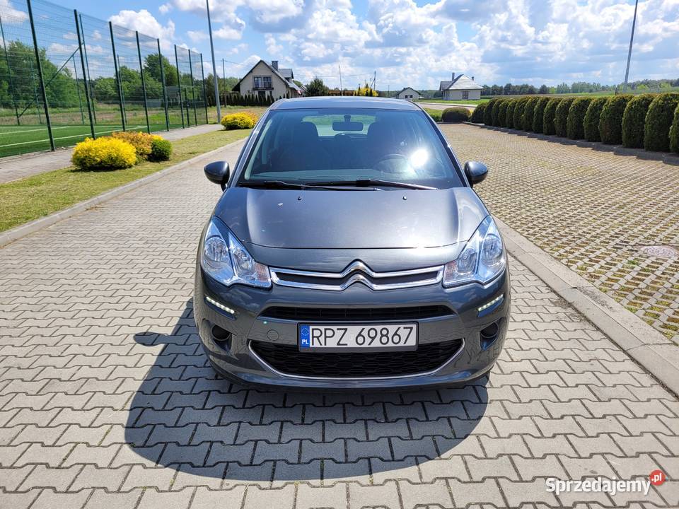 Citroen C3 II Lifting Klimatyzacja Tempomat mały VAT marża podkarpackie Gniewczyna Łańcucka