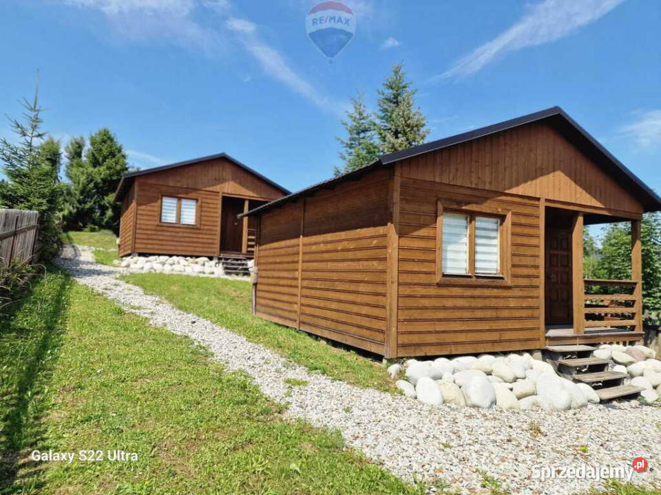 Dom z domkami na wynajem Niedzica Zamek mieszkalny małopolskie Łapsze Niżne