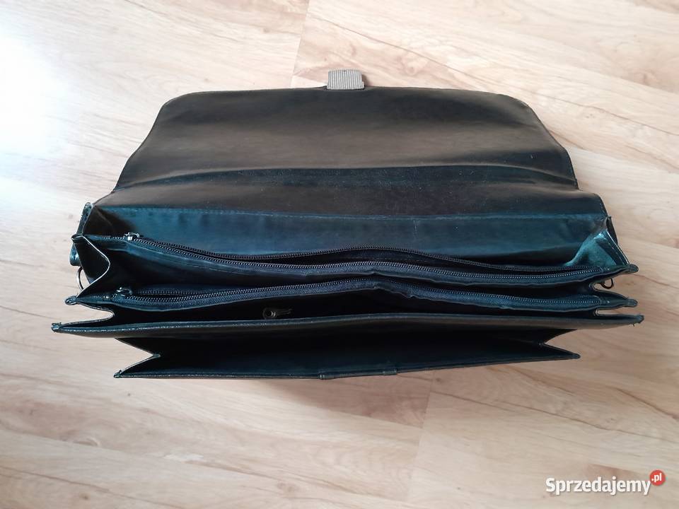 Teczka aktówka męska na dokumenty laptop 15 42cm Galanteria i dodatki Polkowice sprzedam