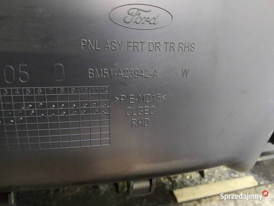 TAPICERKA BOCZEK PRZÓD TYŁ KPL KOMBI Ford Focus