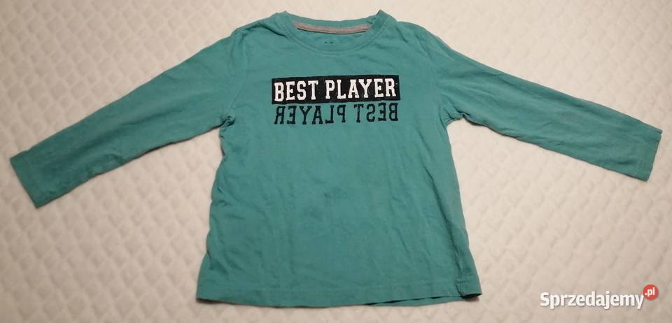 Koszulka długi rękaw Lupilu 98104 Turkusowa śląskie