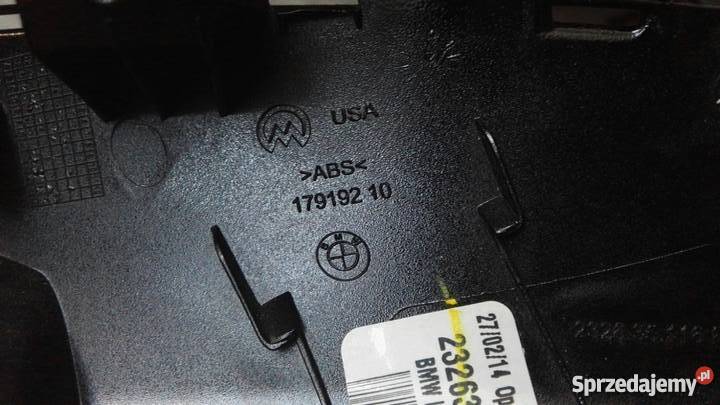 BMW X3 F25 PRAWA OBUDOWA LUSTERKA DOLNA NAKŁADKA