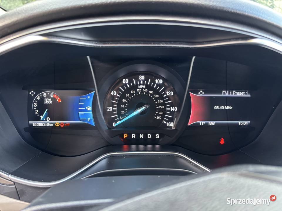 Ford Fusion Ecoboost 20 Titanium biały Gdynia