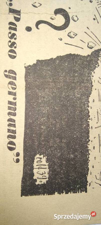 Druk ulotny 1939r podlaskie sprzedam