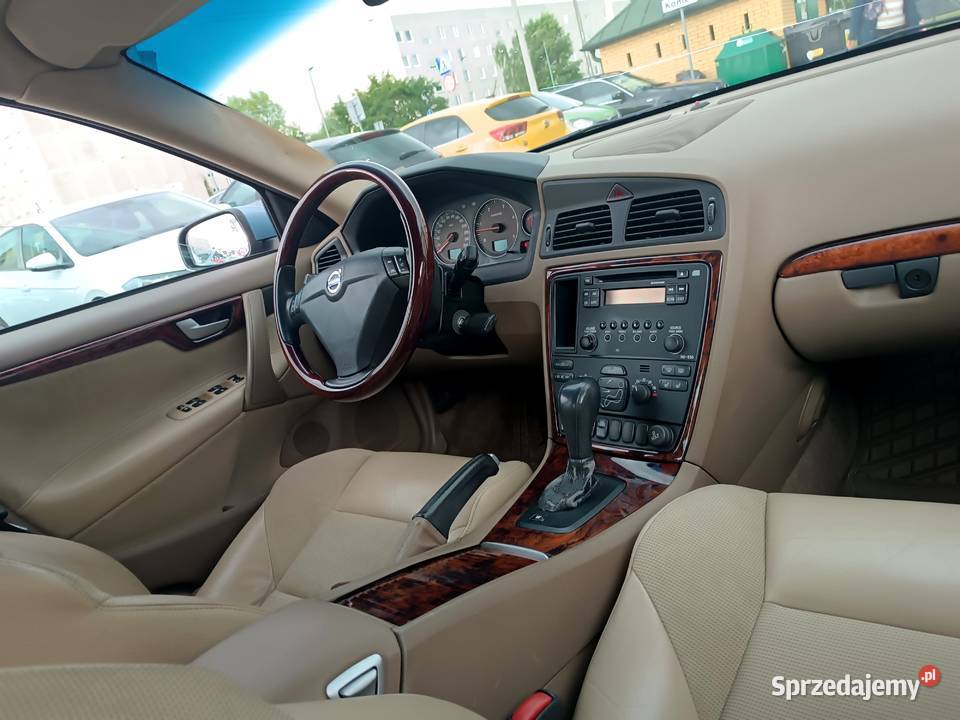 Volvo S60 24 R5 163SALON niebieski S60 Żyrardów