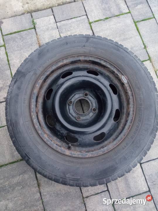 Felga stalowa 4x108 R15 z oponami Mielec