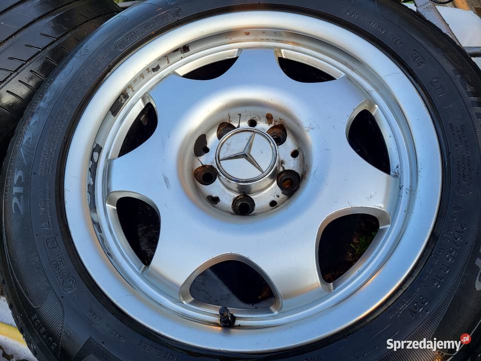 Felgi aluminiowe 5x112 mercedes w210 21555 16 Pułtusk