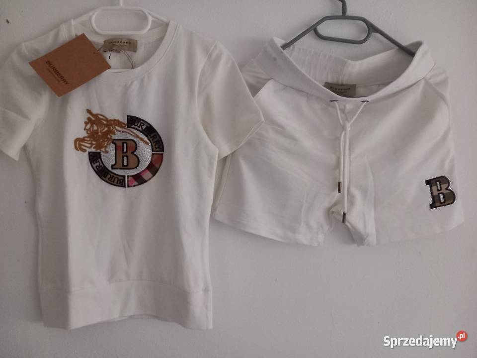 Burberry nowy komplet damski s