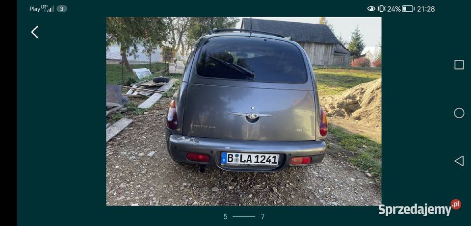 Chrysler pt Cruiser 2005r 22d limitet skóra Przemyśl