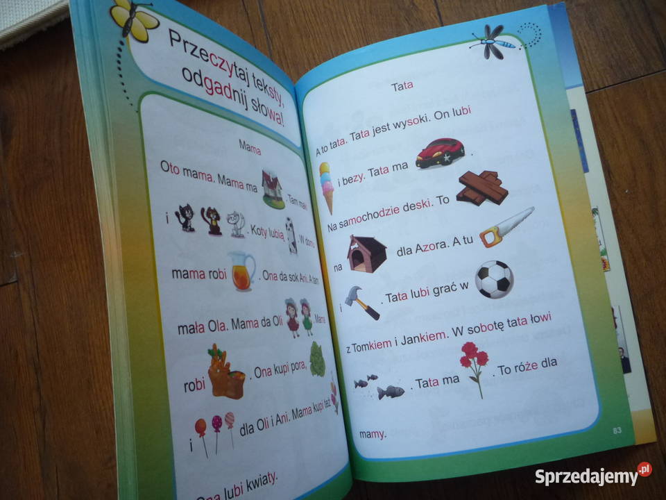 Mój pierwszy elementarz Czytamy metodą sylabową