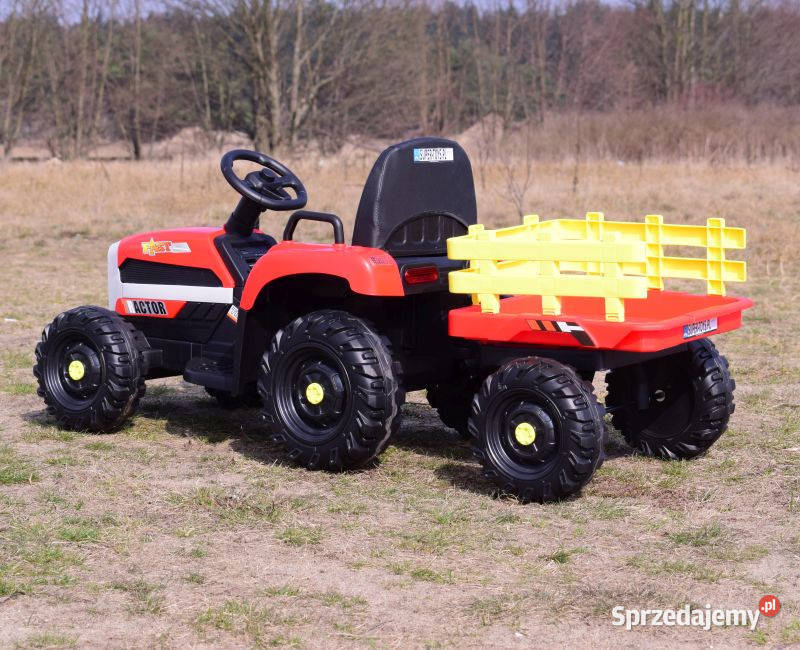 BAWIBUS auto TRAKTOR Z PRZYCZEPĄ na akumulator 3 lata+ Myszków