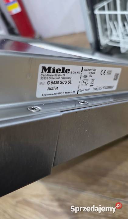 Zmywarka podblatowa do zabudowy pod blat Miele G Wrocław
