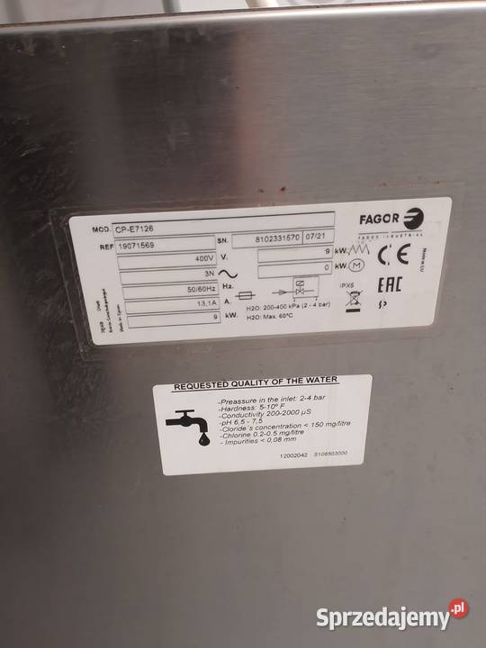 Makaroniarka CPE7126 400x730x850 dolnośląskie Wrocław