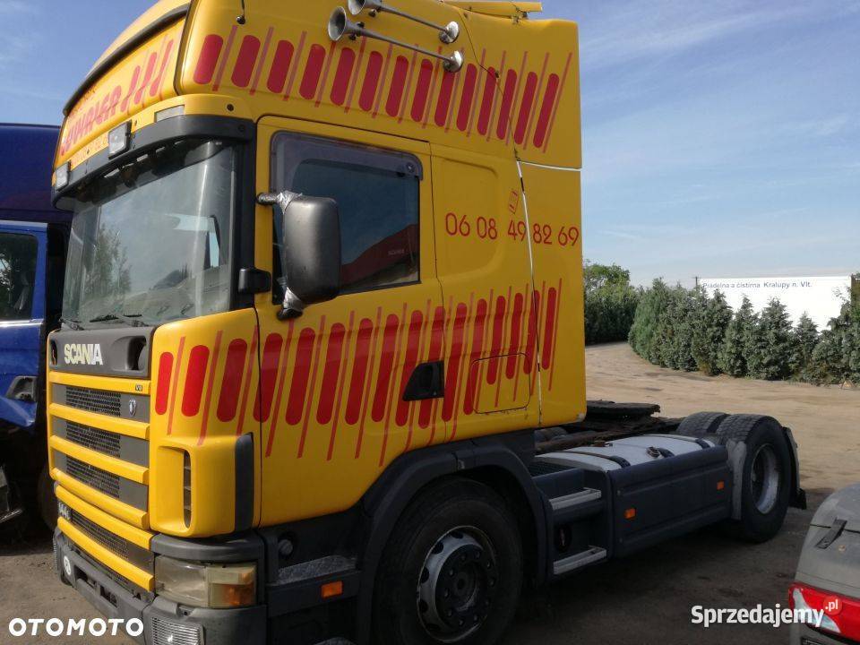 SCANIA 144 460 V8 1998 BEZ SILNIKA INSGAZOWA osobowe Osiek