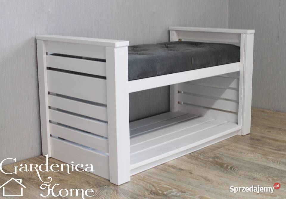 Ławka ławeczka siedzisko pikowane półka na buty Skierniewice