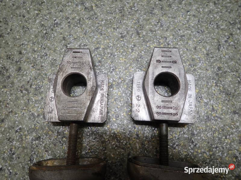 DWA NAPINACZE KOŁA OŚKI TYŁ KAWASAKI ER6F ER 6 F Strzelce Krajeńskie