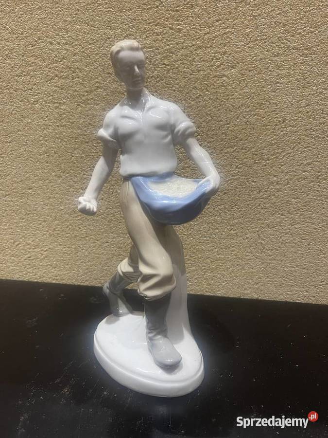 Figurka porcelanowa Siewca Lippelsdorf 195174 Łódź