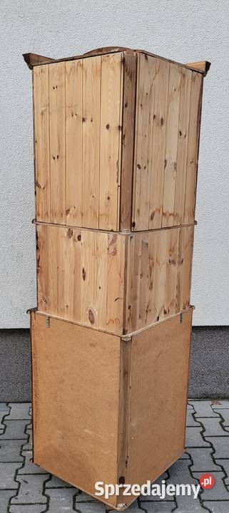 Szafka narożna drewniana Wrocław