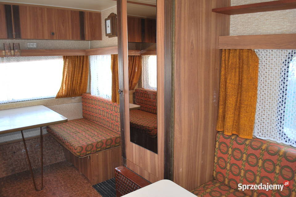 PRZYCZEPA KEMPINGOWA KNAUS KOMFORT 415 1980 R