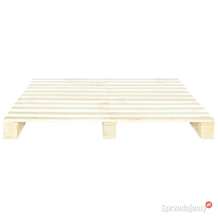 Rama łóżka z palet lite drewno sosnowe 200 x 200 Łóżka sprzedam