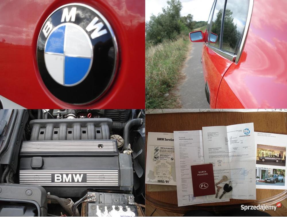 BMW E34 520i 150 KM Klimatyzacja, Hak, możliwa zamiana