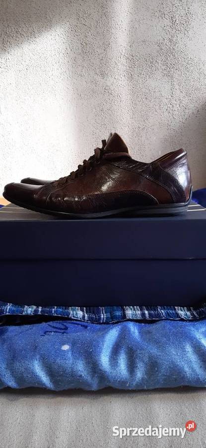 Skórzane półbuty Ryłko Rozmiar 40 Jaworze