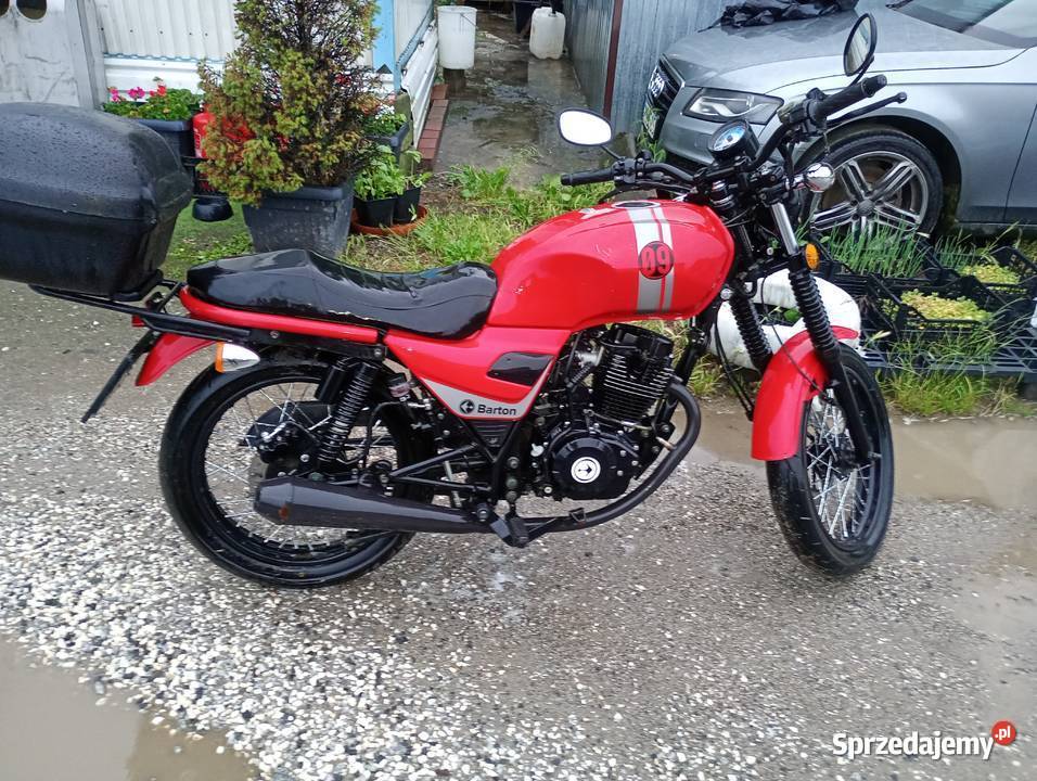 Okazja Motor Barton 3 kask kufer nowy Aku Wrocław sprzedam