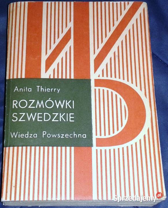 Rozmówki szwedzkie Anita Thierry miękka Chełm sprzedam