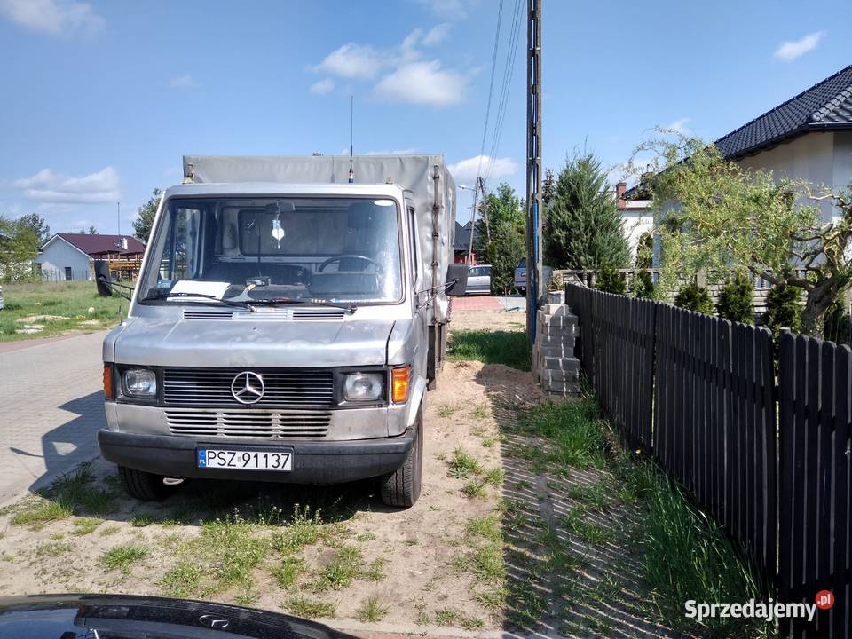 Mercedes 308d kaczka 45 metra plandeka Obrzycko