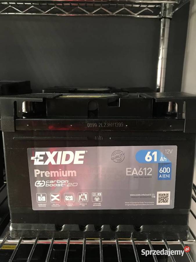 Akumulator Exide Premium 61Ah 600A Września